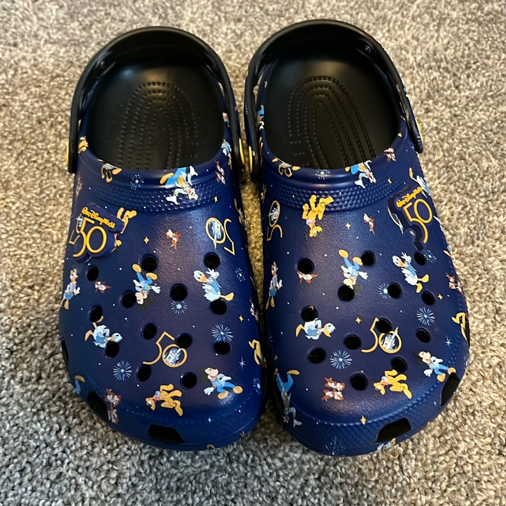 Disney 50th Anniversary Crocs
